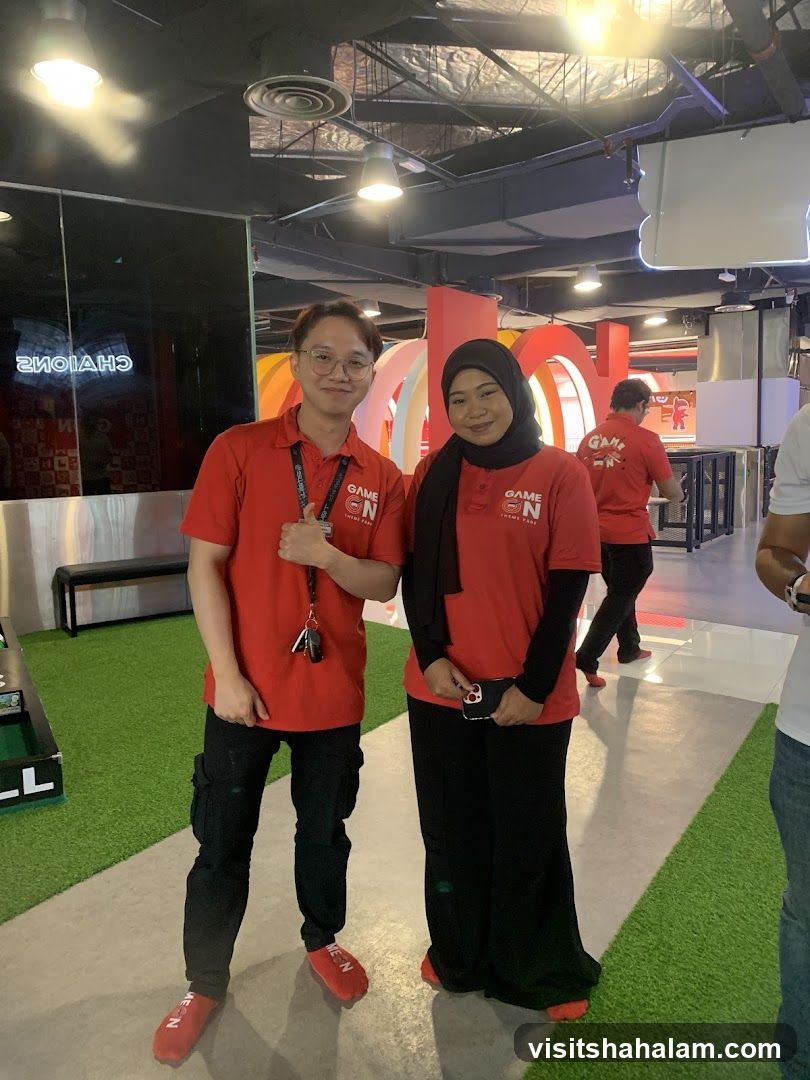 Game On Theme Park Staff