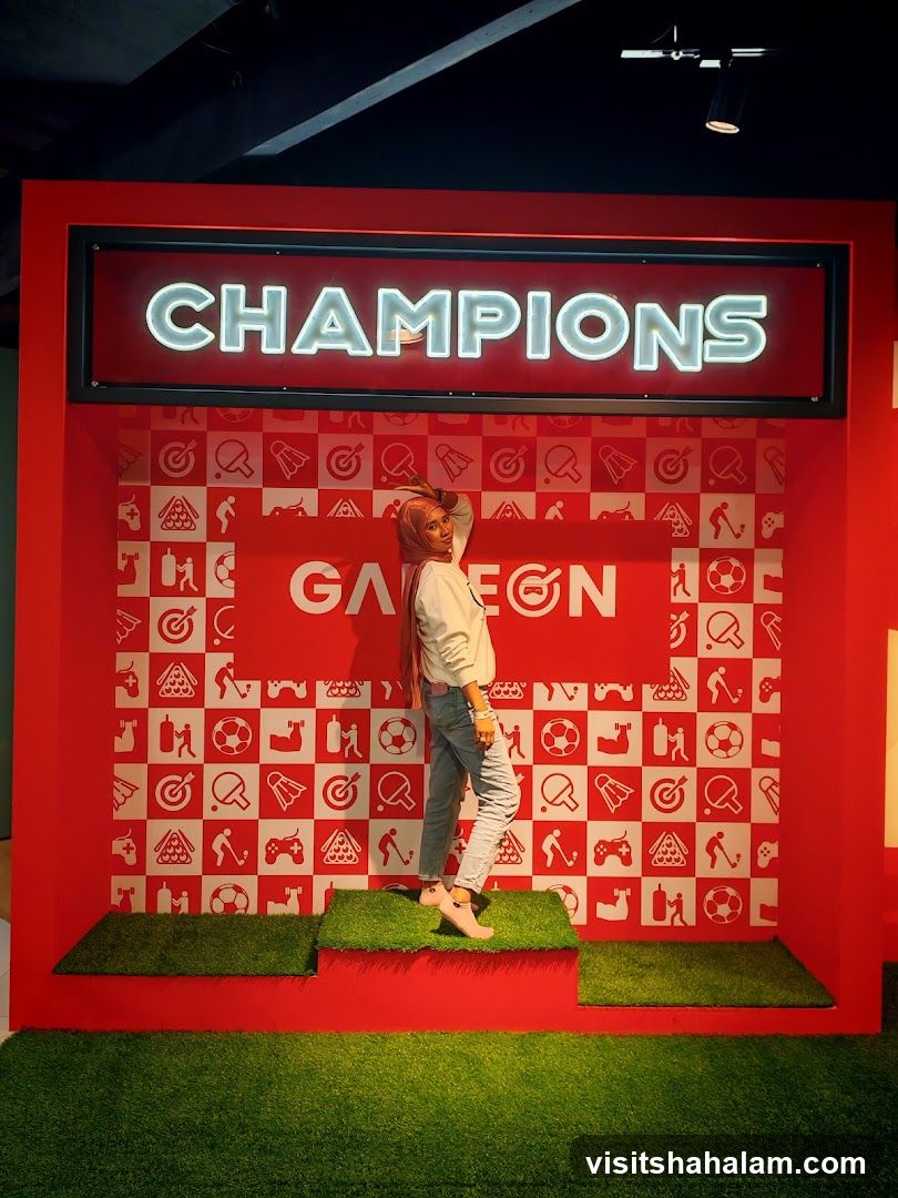 Champions Podium Display