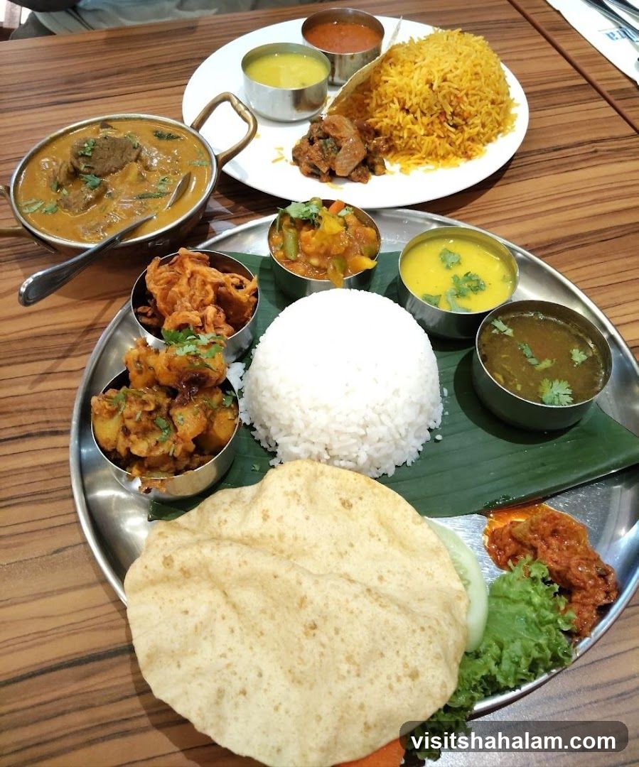 Indian Thali Meal