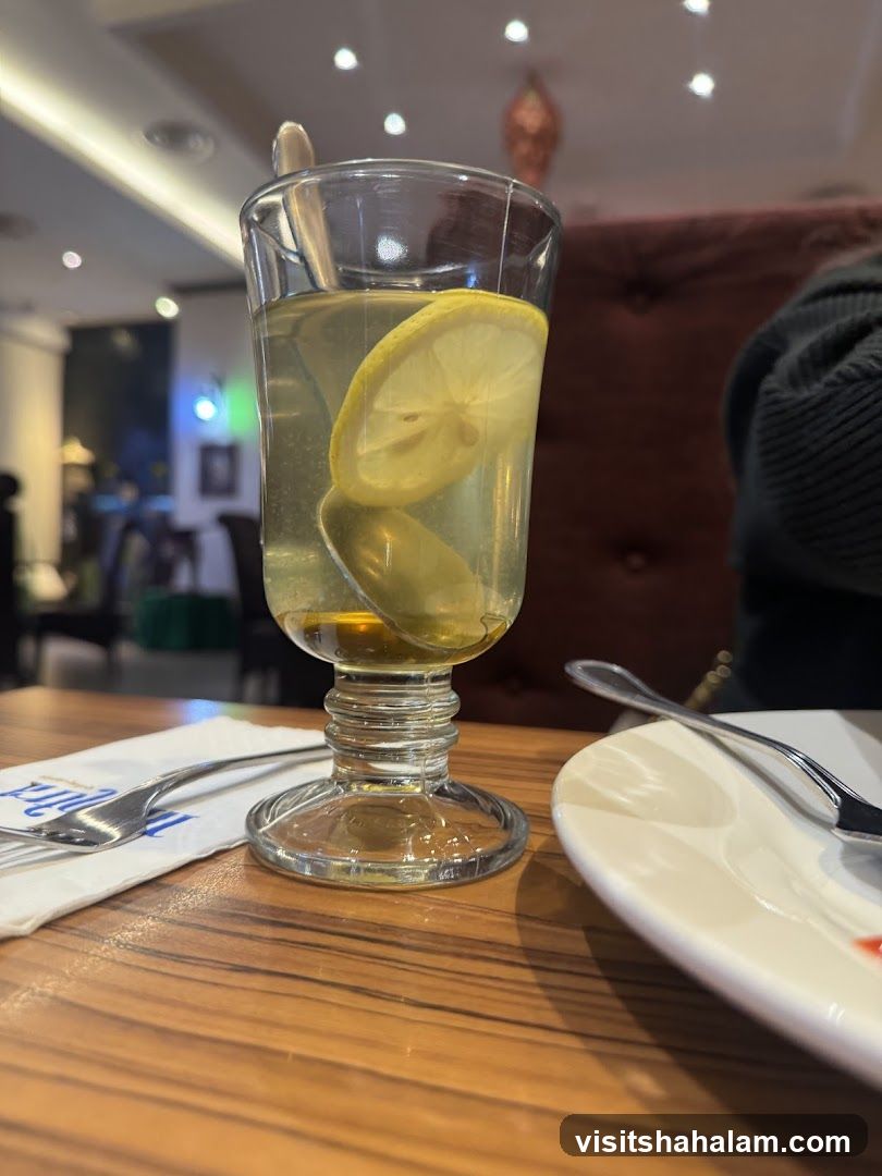 Hot Drink with Lemon