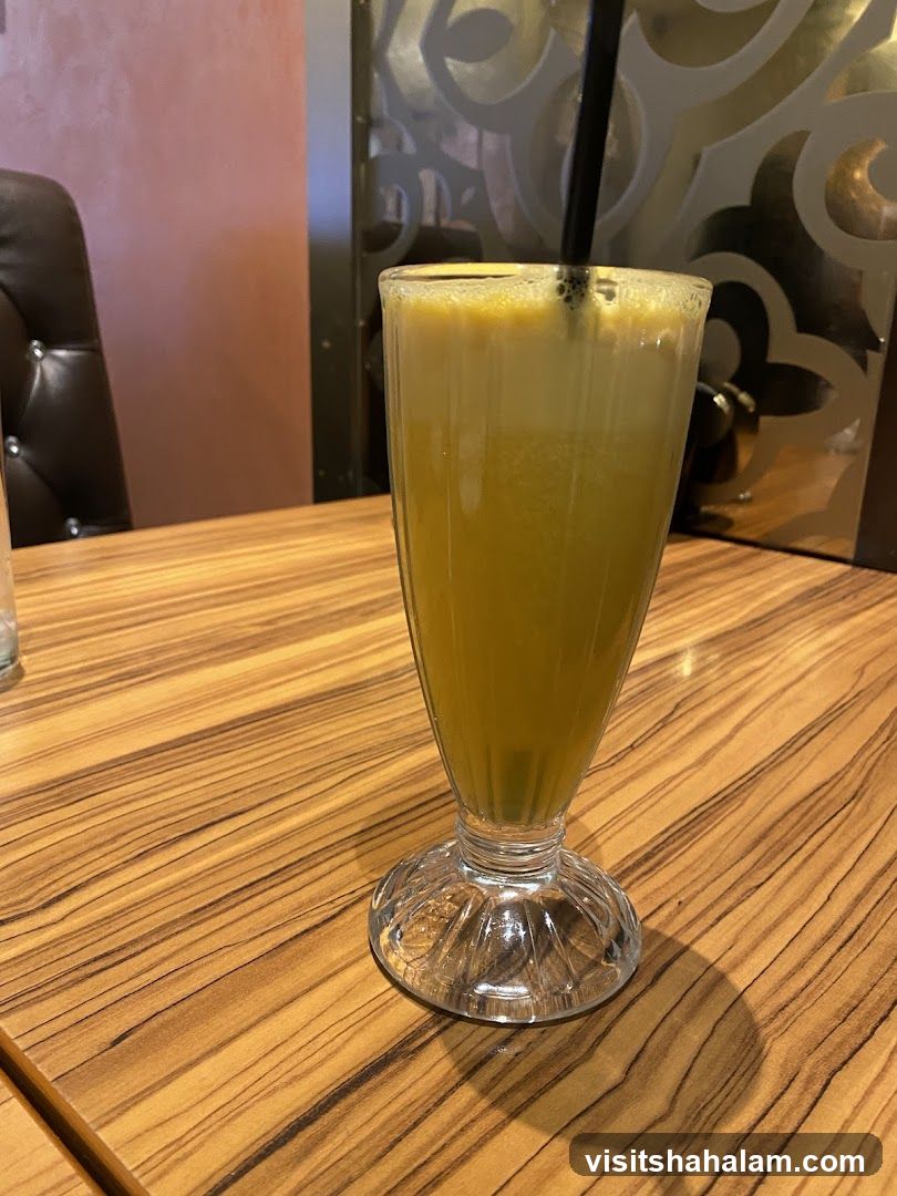 Yellow Drink in a Glass