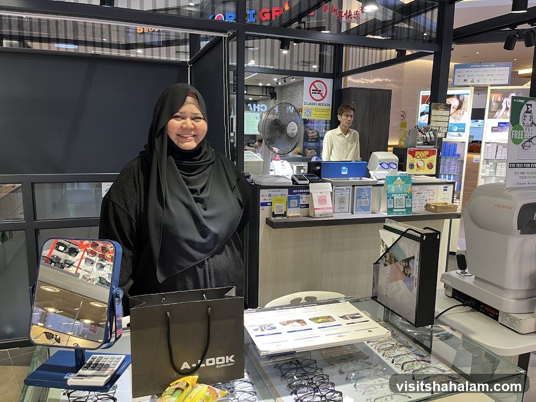 Optometry Shop Counter