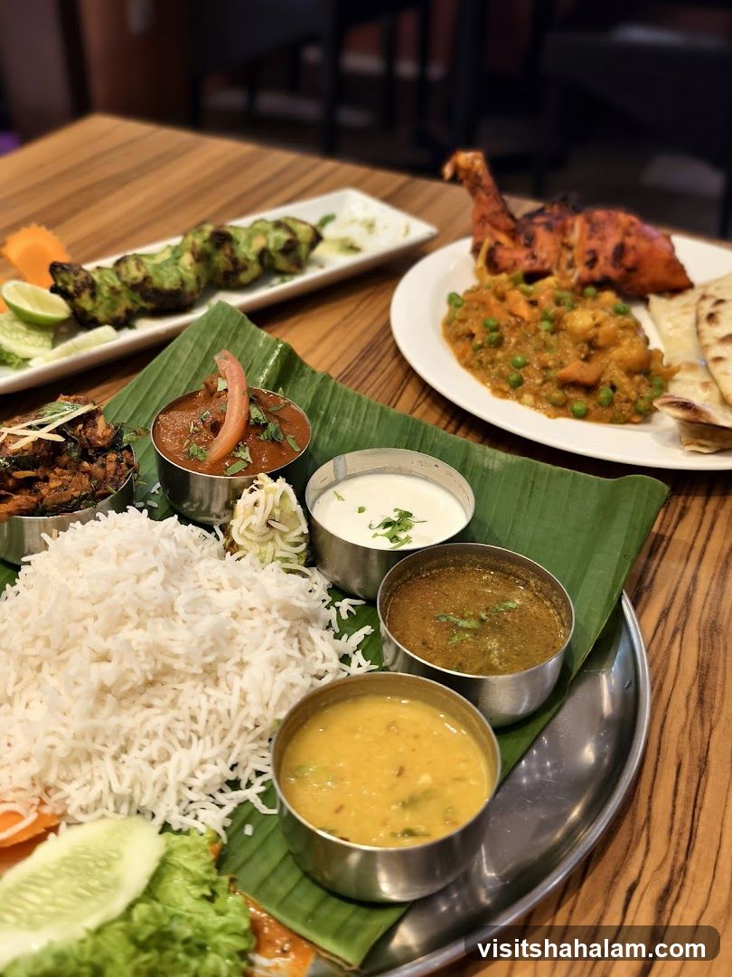 Indian Food Platter