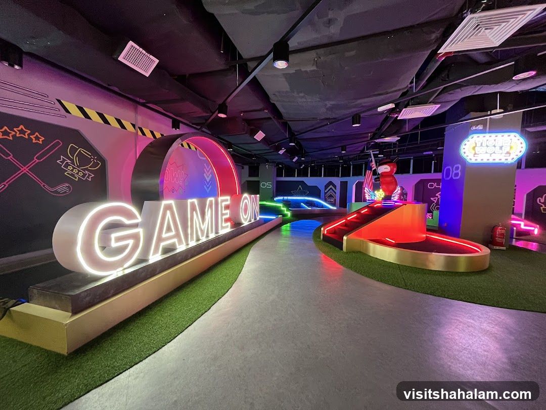 Indoor Mini Golf Course