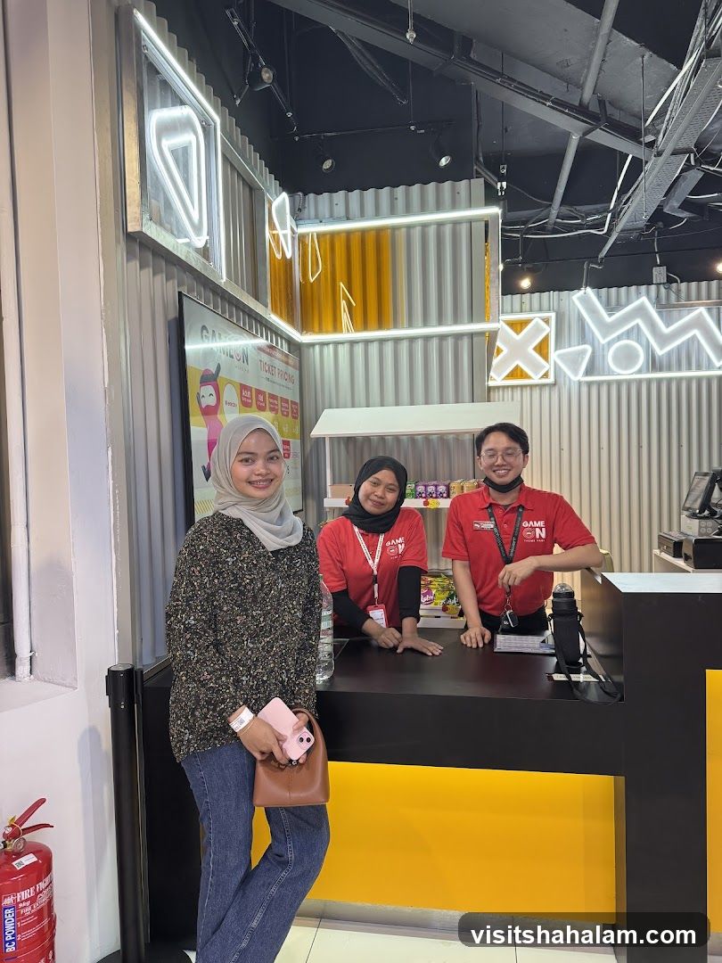 Staff at Game On Counter