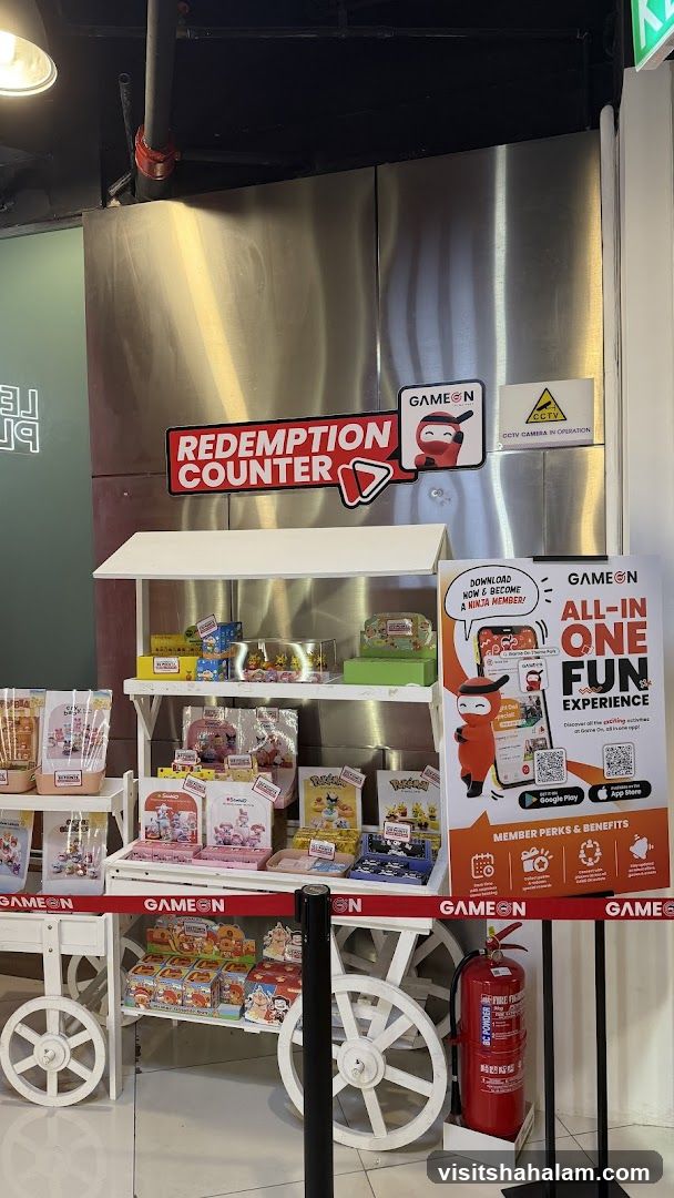 Game On Redemption Counter
