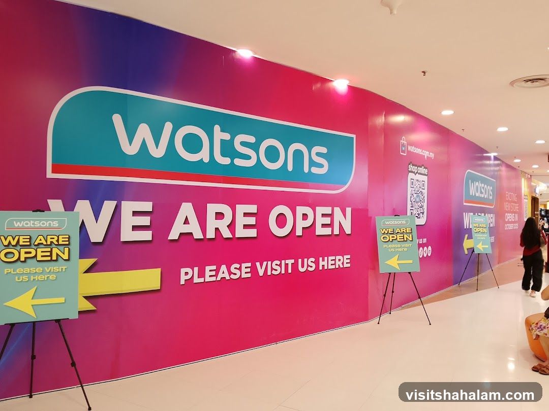Watsons Store Opening Advertisement
