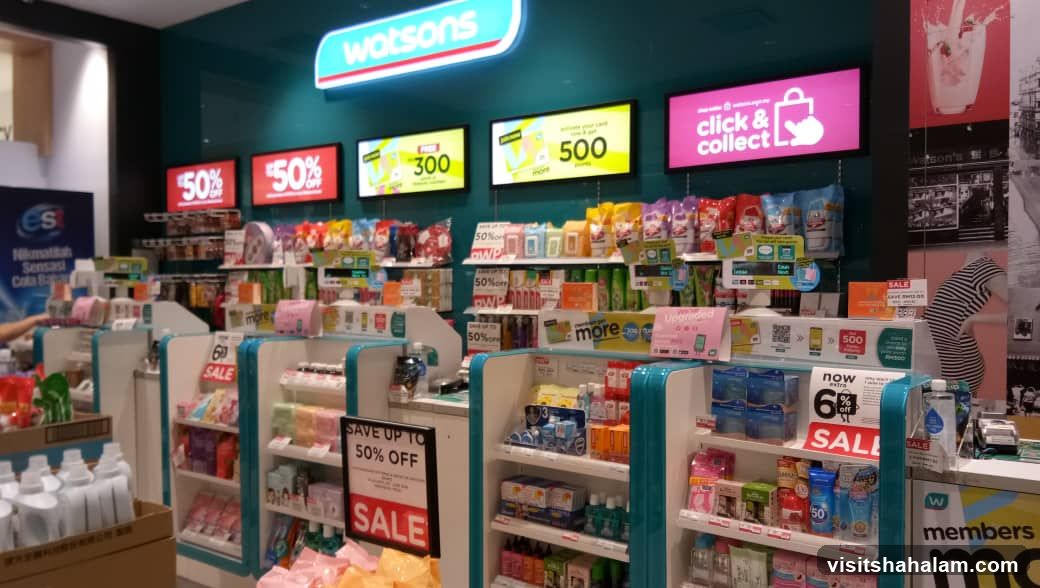 Watsons Store Interior