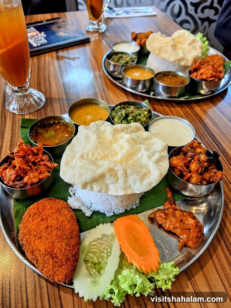Indian Thali Meal