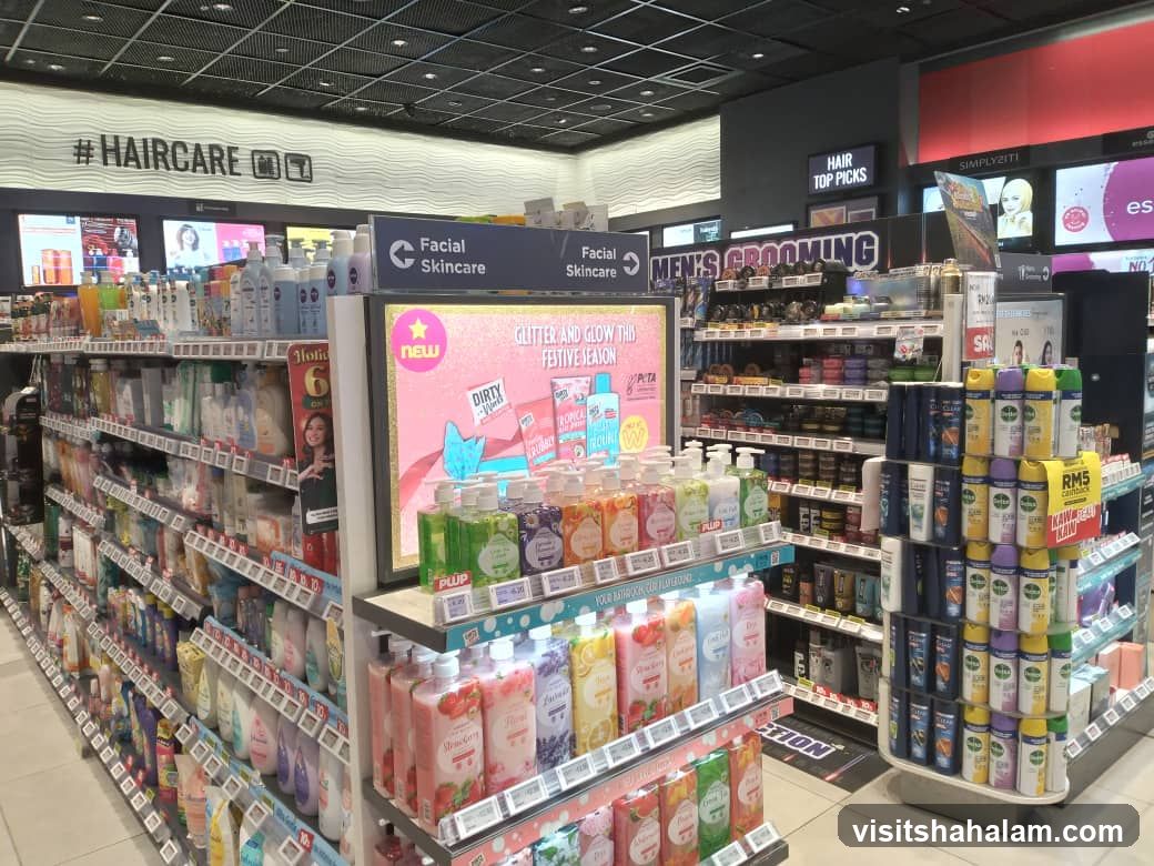 Health and Beauty Store Aisles