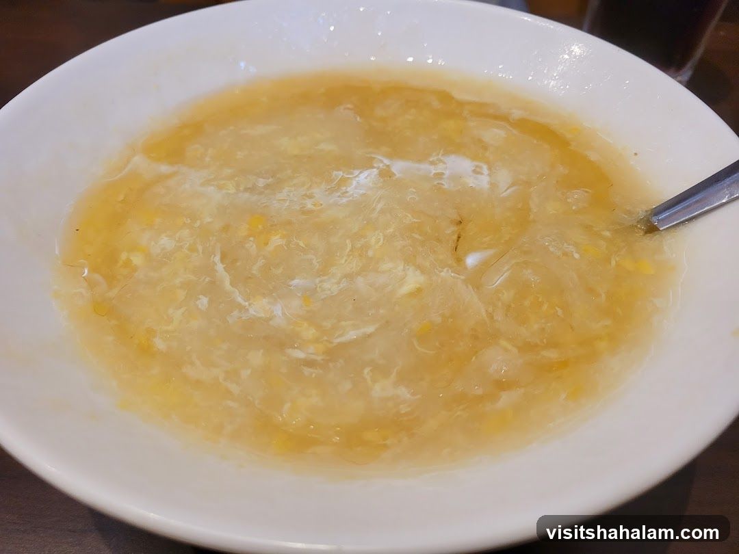 Corn and Egg Drop Soup