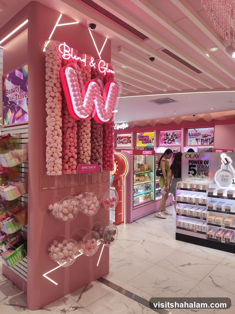 Cosmetics Store Display