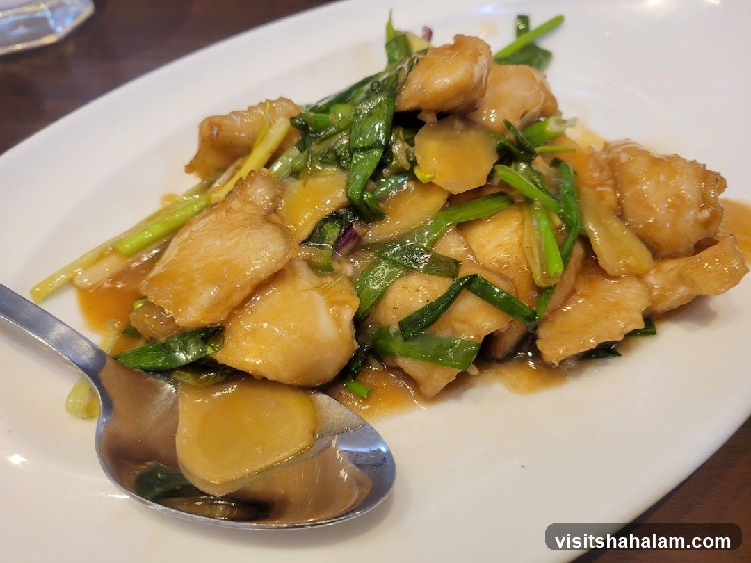 Stir-fried dish with meat and vegetables
