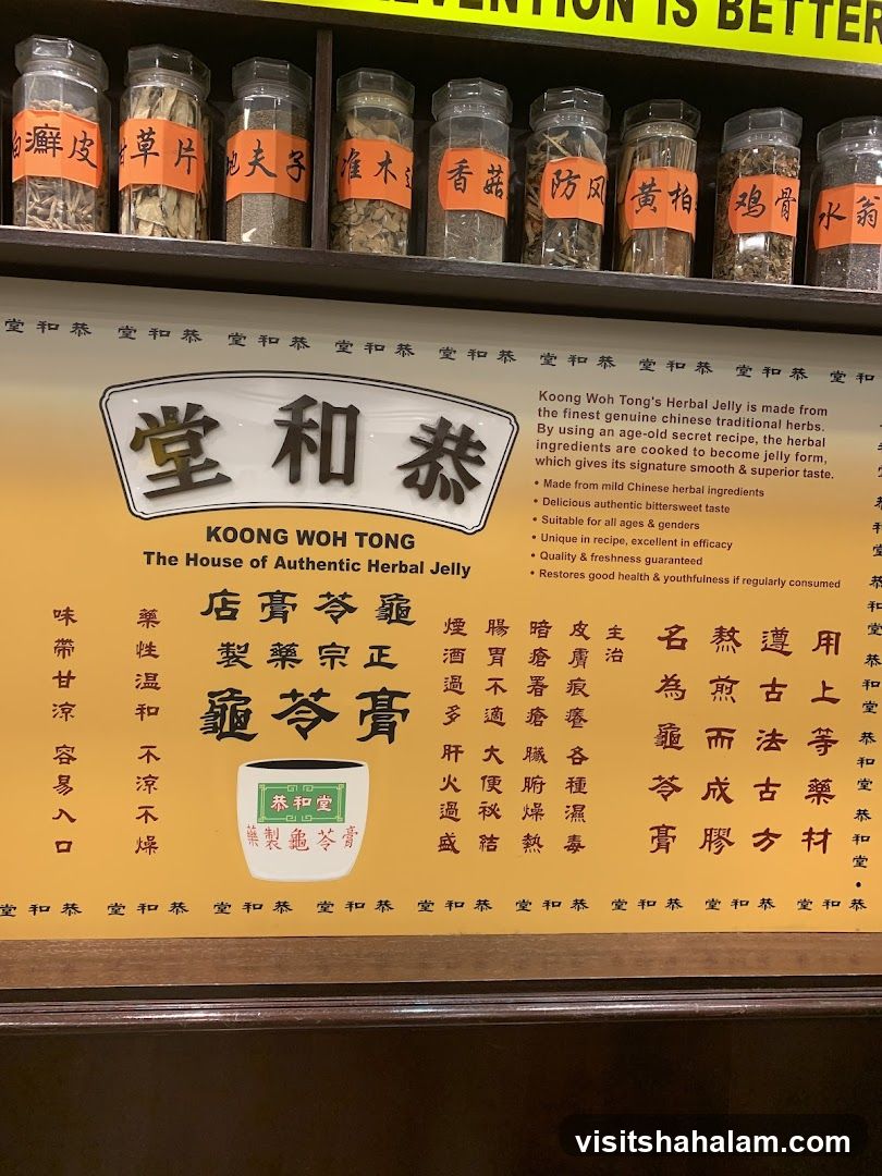 Herbal Jelly Display