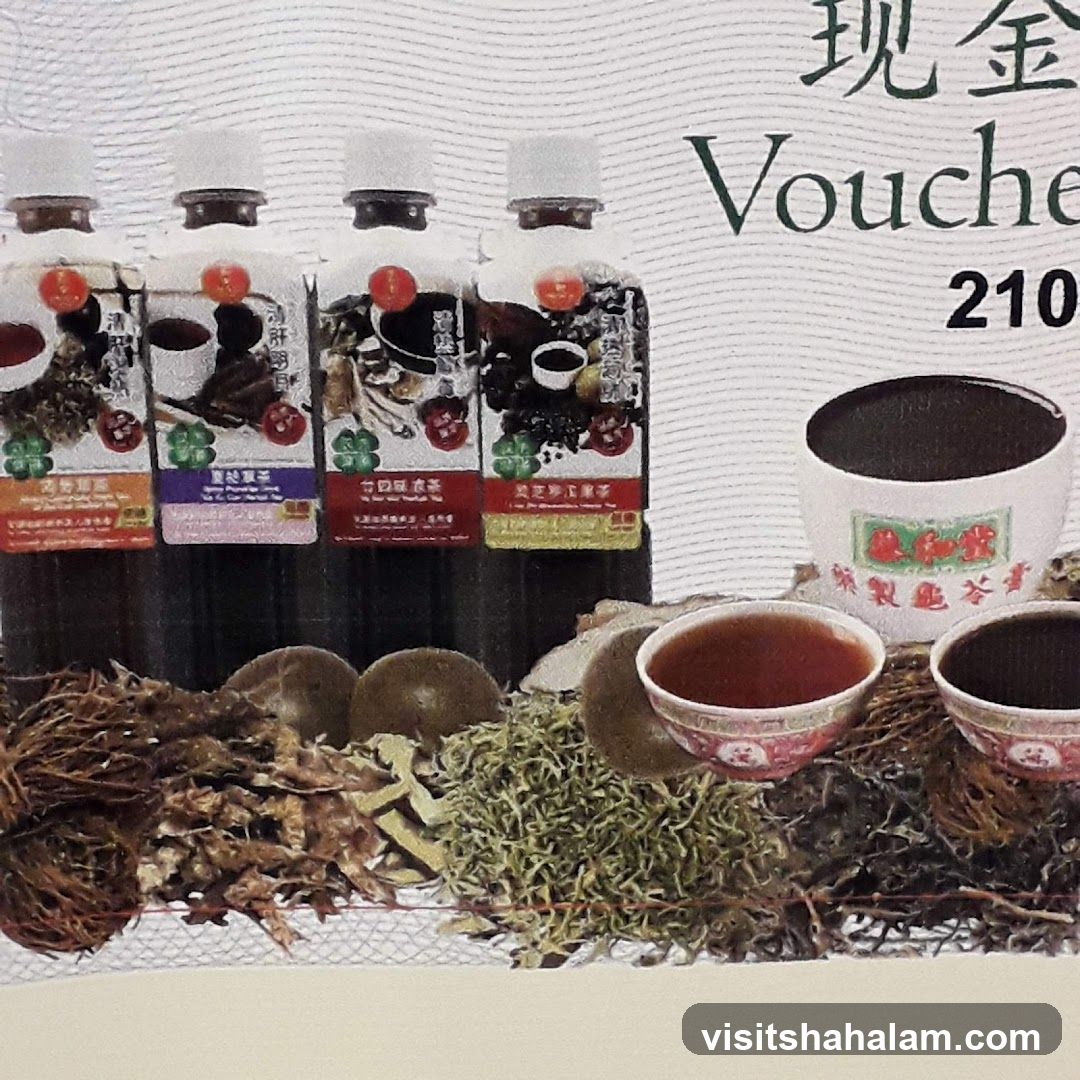 Herbal Drinks and Voucher