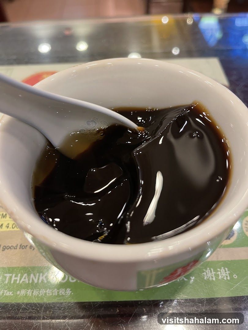 Grass Jelly Dessert