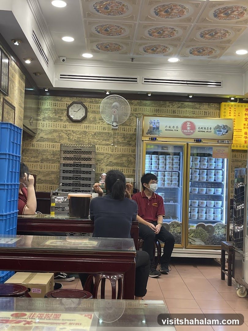 Herbal Tea and Jelly Shop Interior