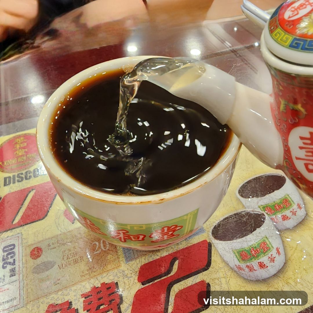 Grass Jelly Dessert