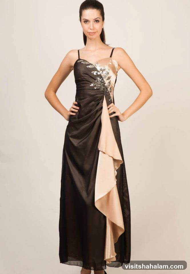 Woman in a formal dress