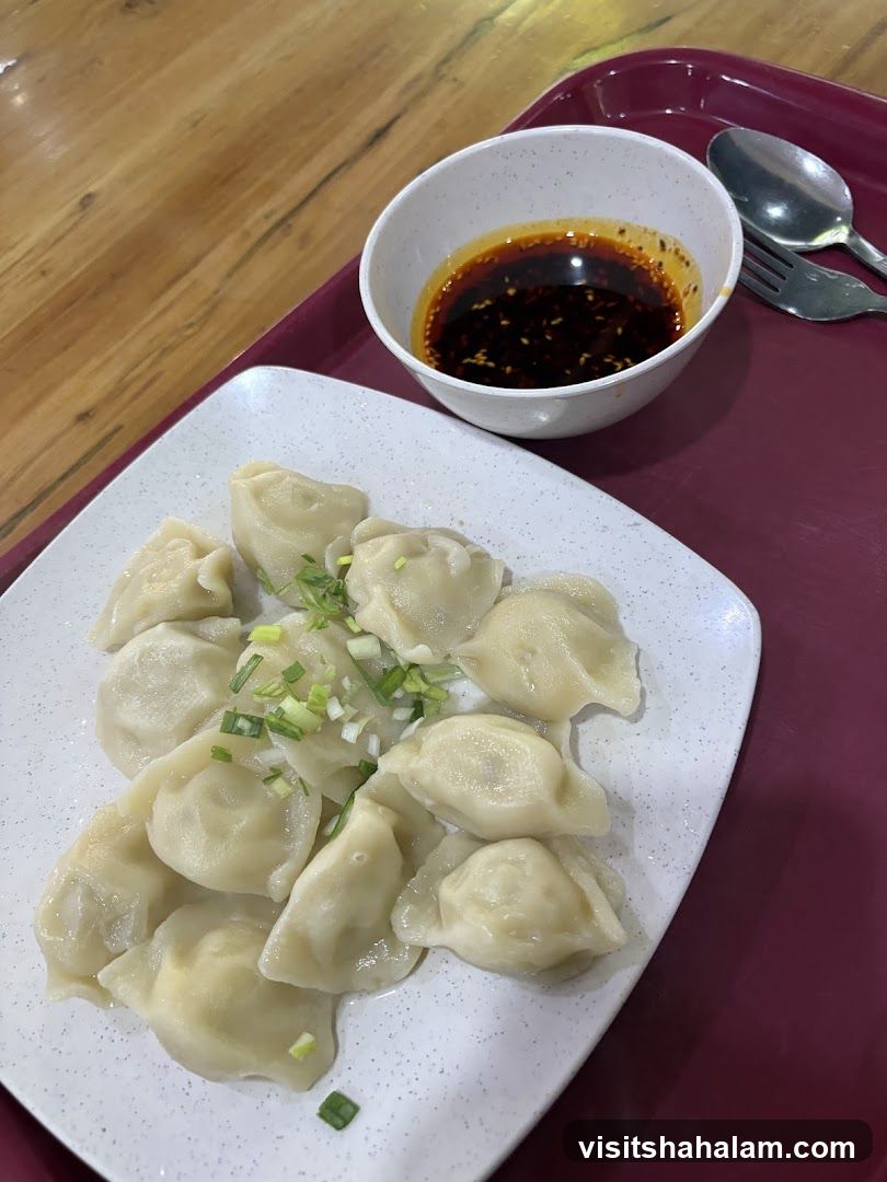Dumplings with Dipping Sauce