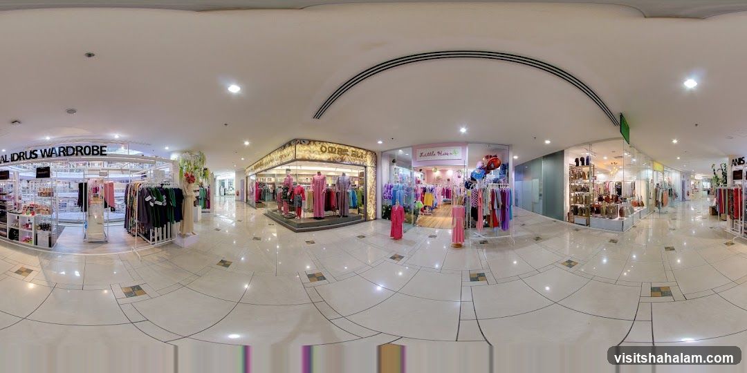 Mall Interior with Boutiques