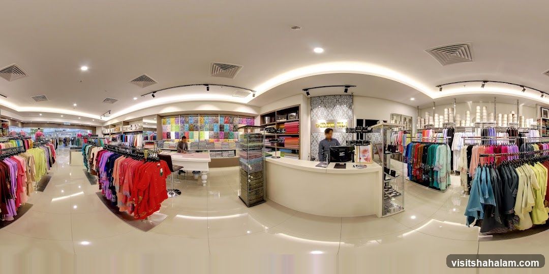 Fabric and Clothing Store Interior