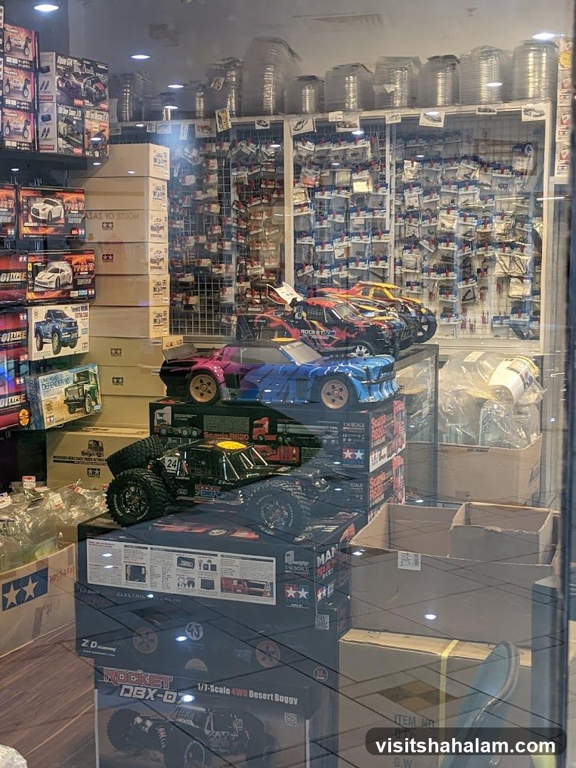 RC Car Store Display