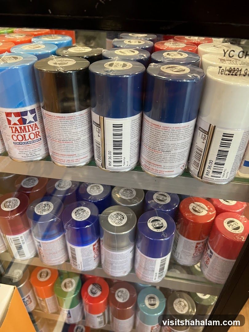 Tamiya Polycarbonate Spray Paints