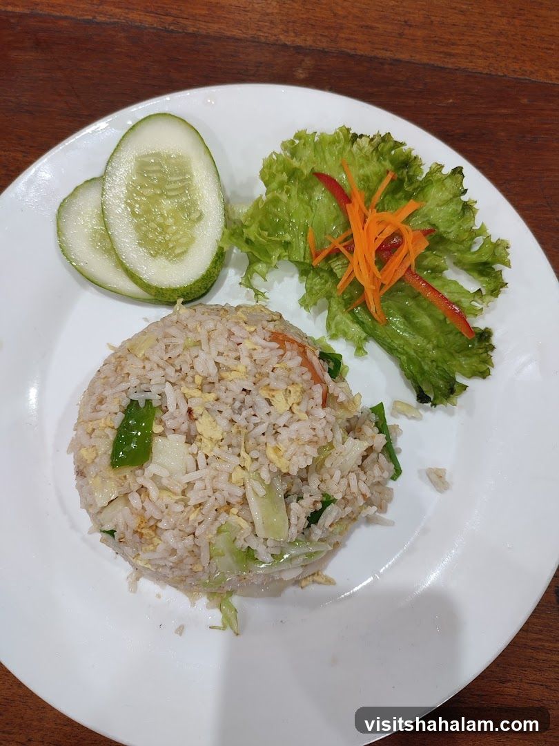 Fried Rice with Garnish