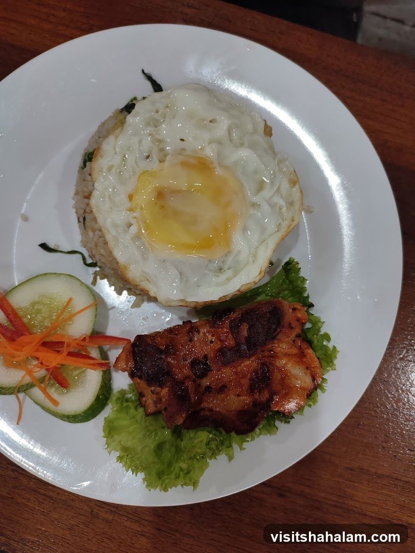 Fried Rice with Chicken and Egg