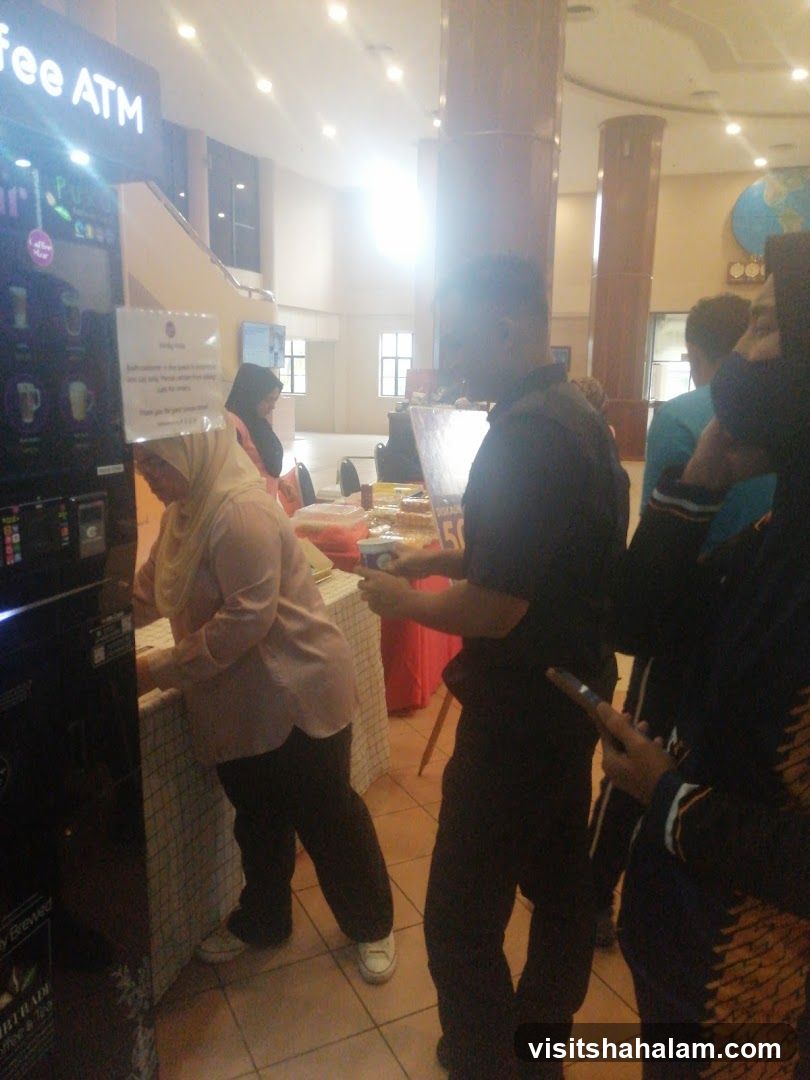 Coffee ATM and Food Stall