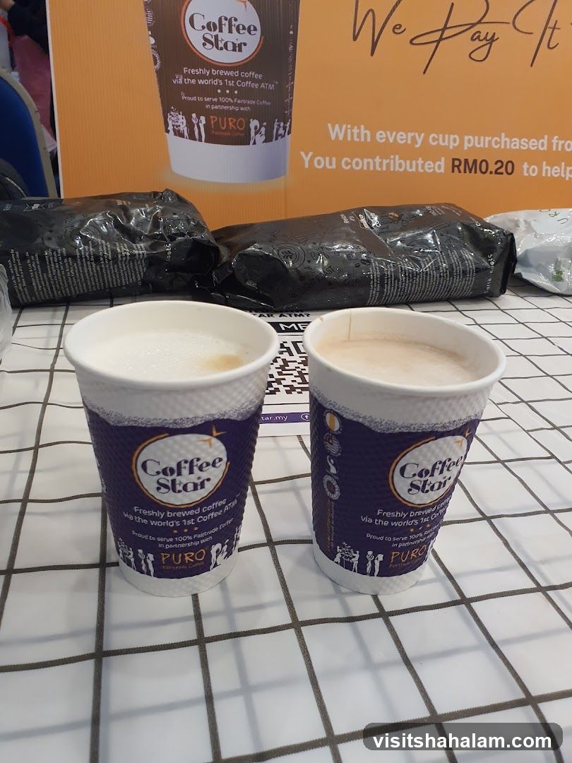 Coffee Star Cups and Packaging
