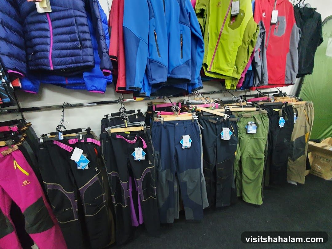 Outdoor Apparel Display