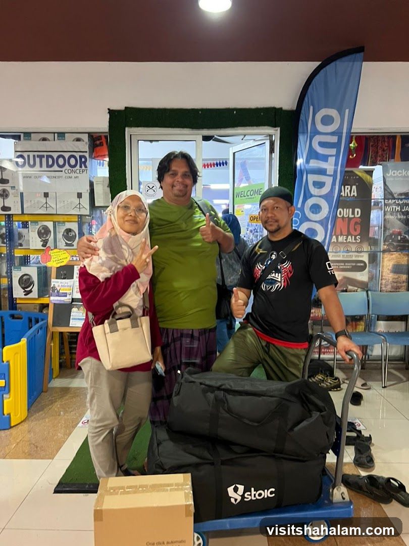 People with Outdoor Gear