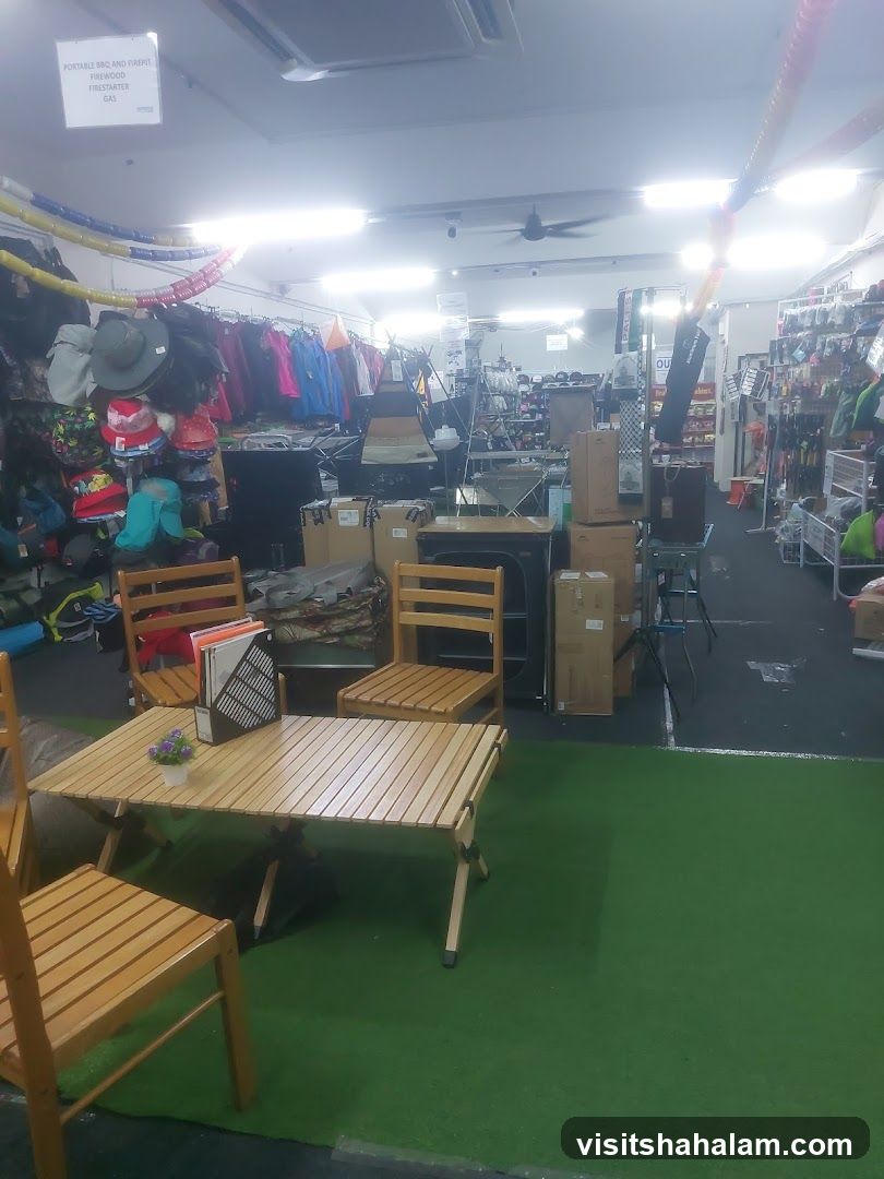Outdoor Gear Store Interior