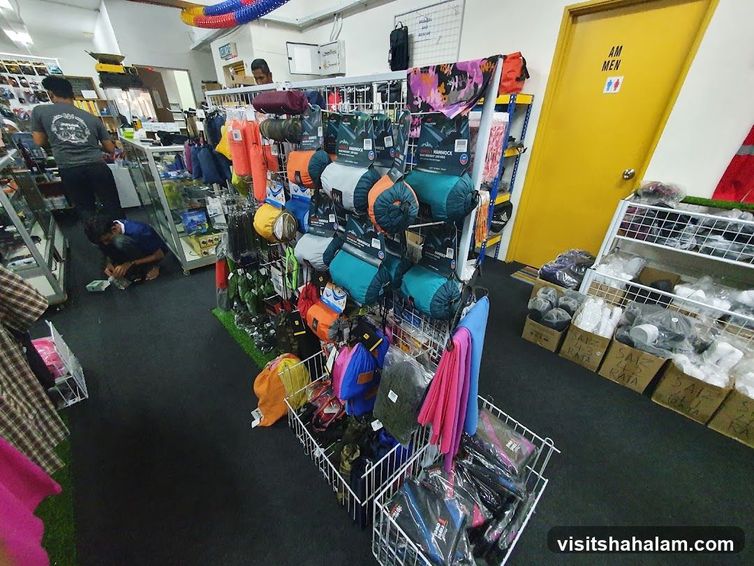 Outdoor Gear Store Interior