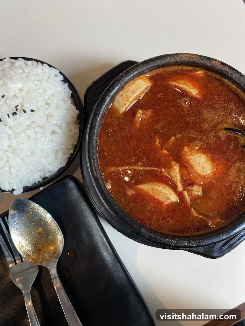 Korean Stew and Rice