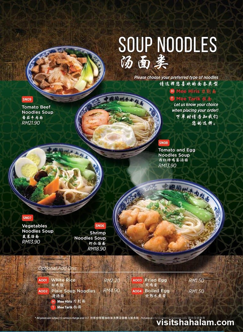SOUP NOODLES