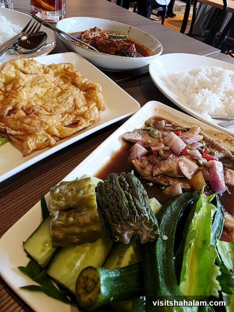Assorted Dishes on a Table