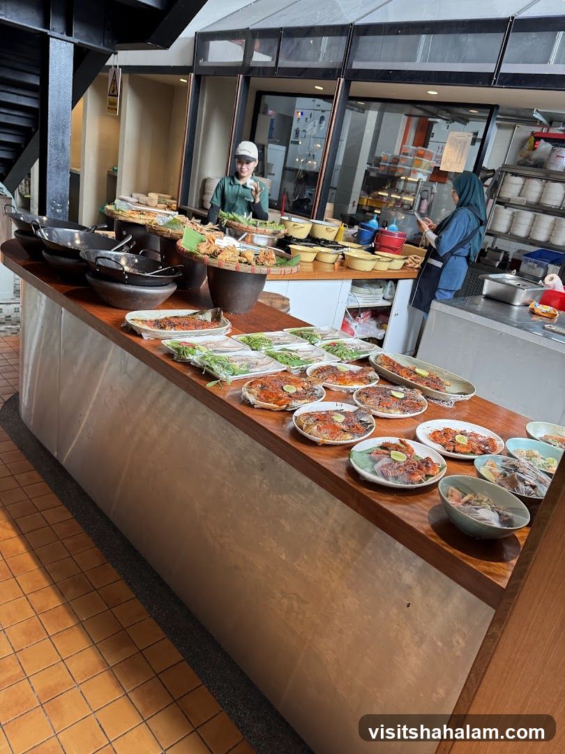 Buffet Display