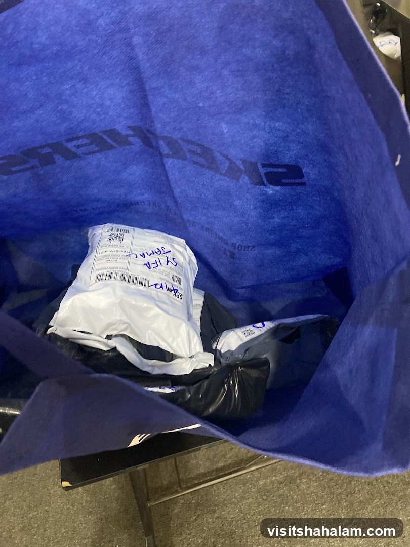 Skechers Bag with Packages