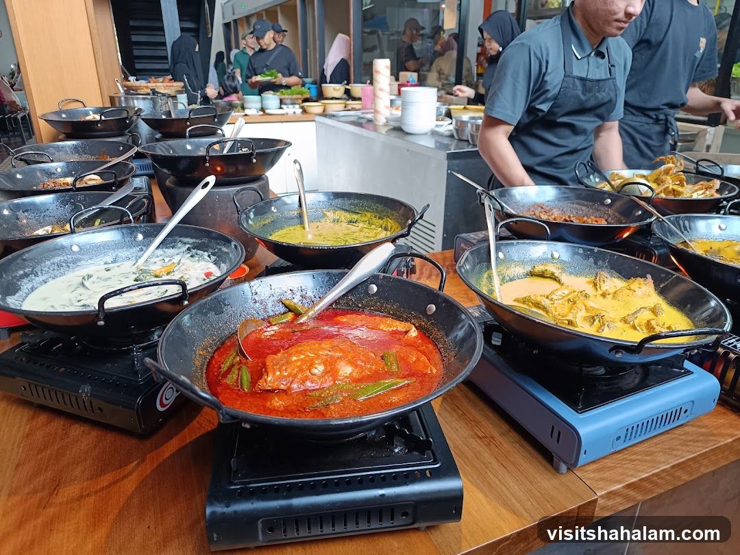 Buffet Food Display
