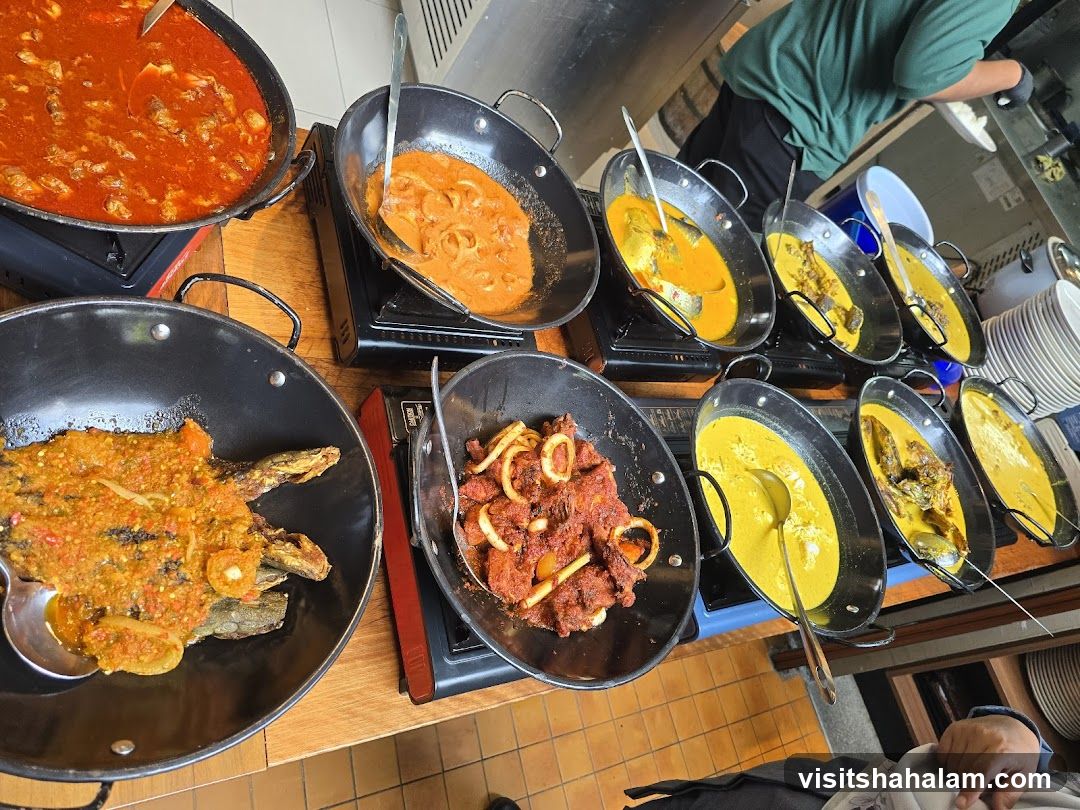 Buffet Food Display