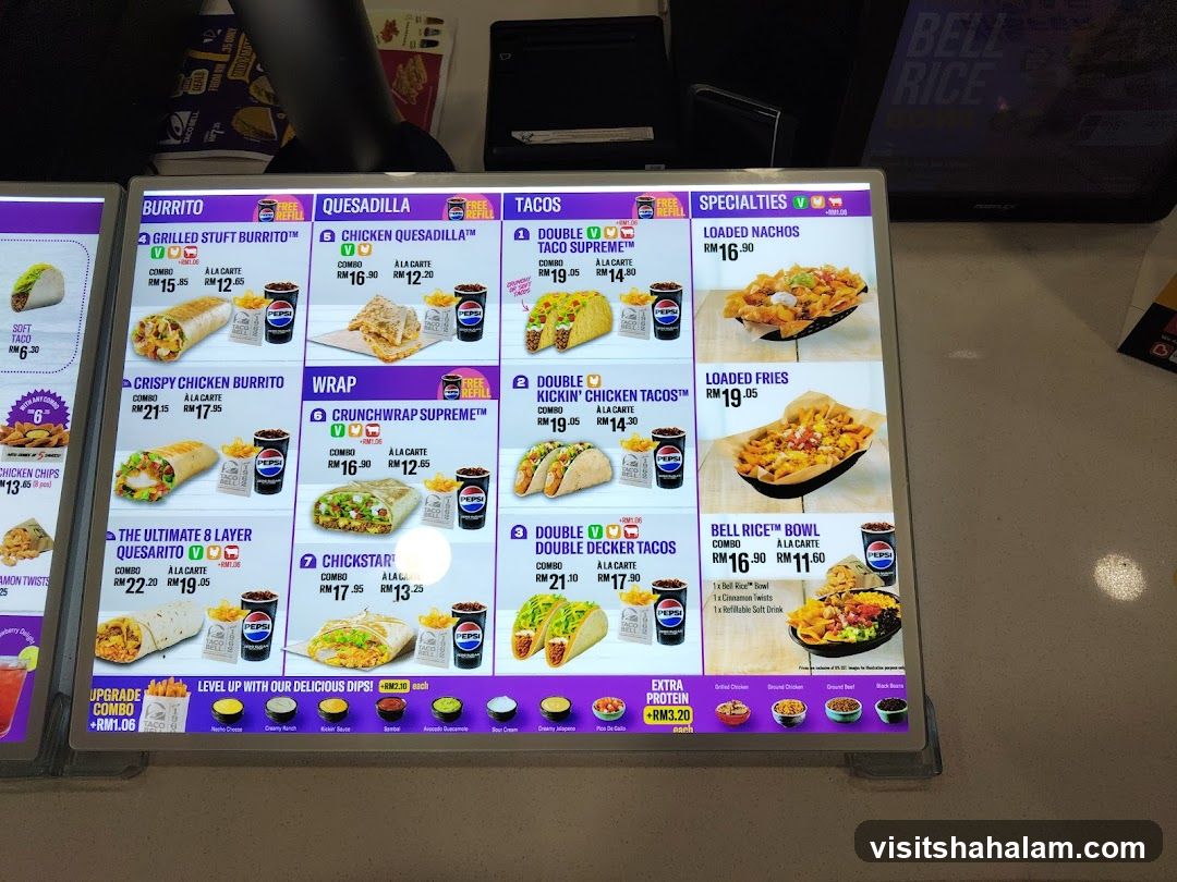 Taco Bell Menu