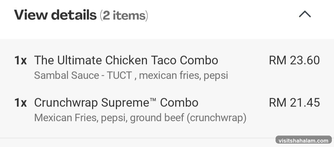 Order Details