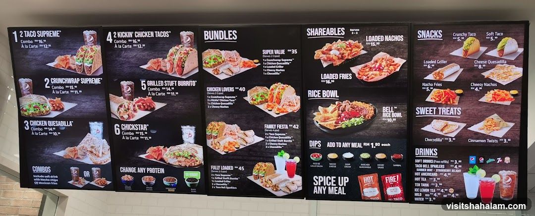 Taco Bell Menu