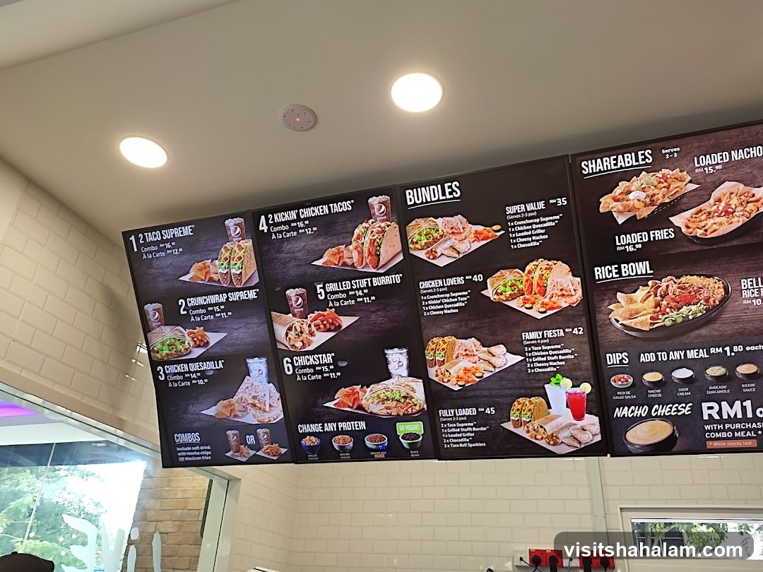 Taco Bell Menu
