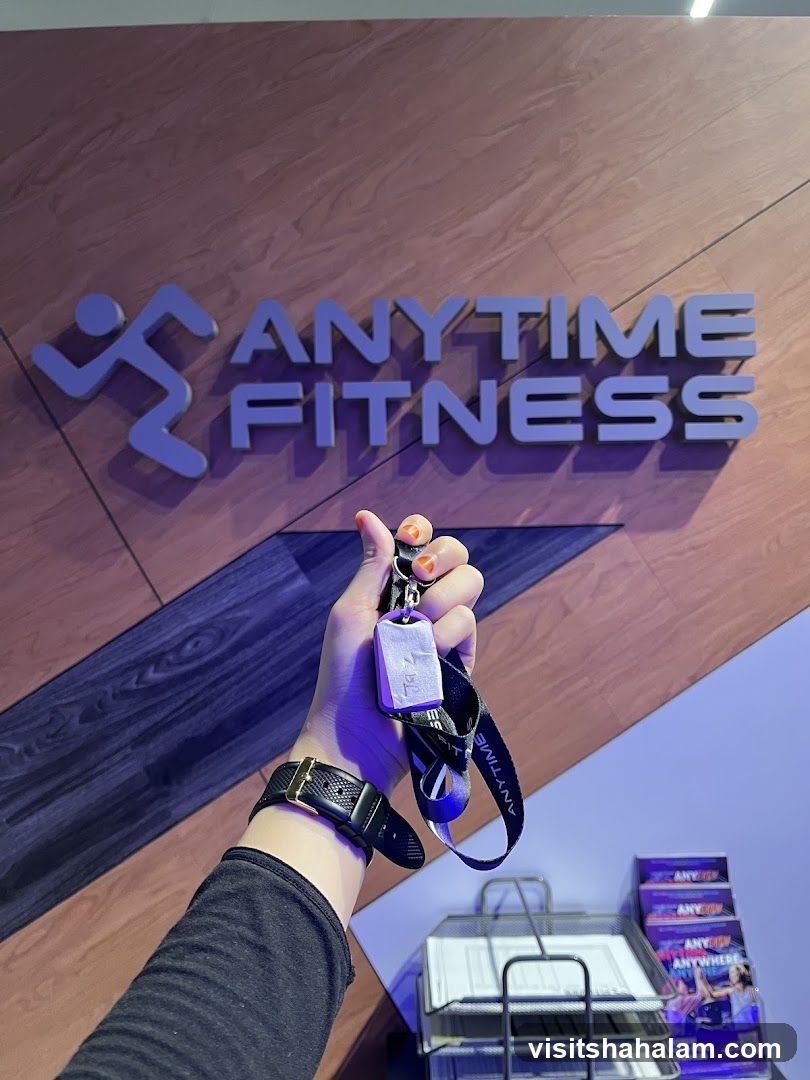 Anytime Fitness Logo and Keys