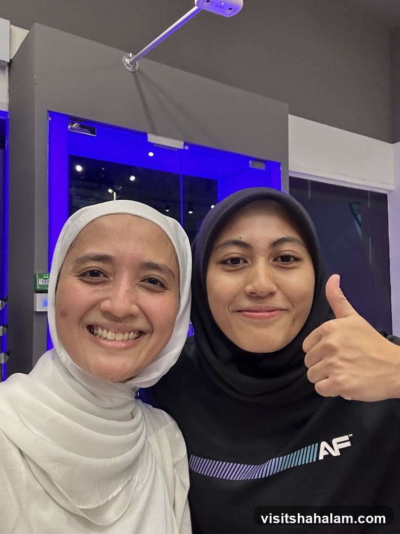 Two Women Posing for a Selfie