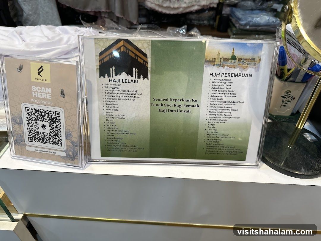 Senarai Keperluan Ke Tanah Suci Bagi Jemaah Haji Dan Umrah